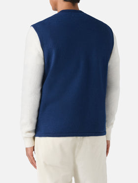 Sleeveless vest Chioto in navy blue