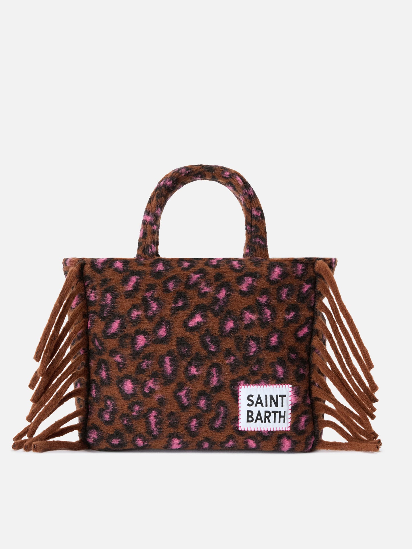Borsa a mano Colette Blanket con stampa animalier