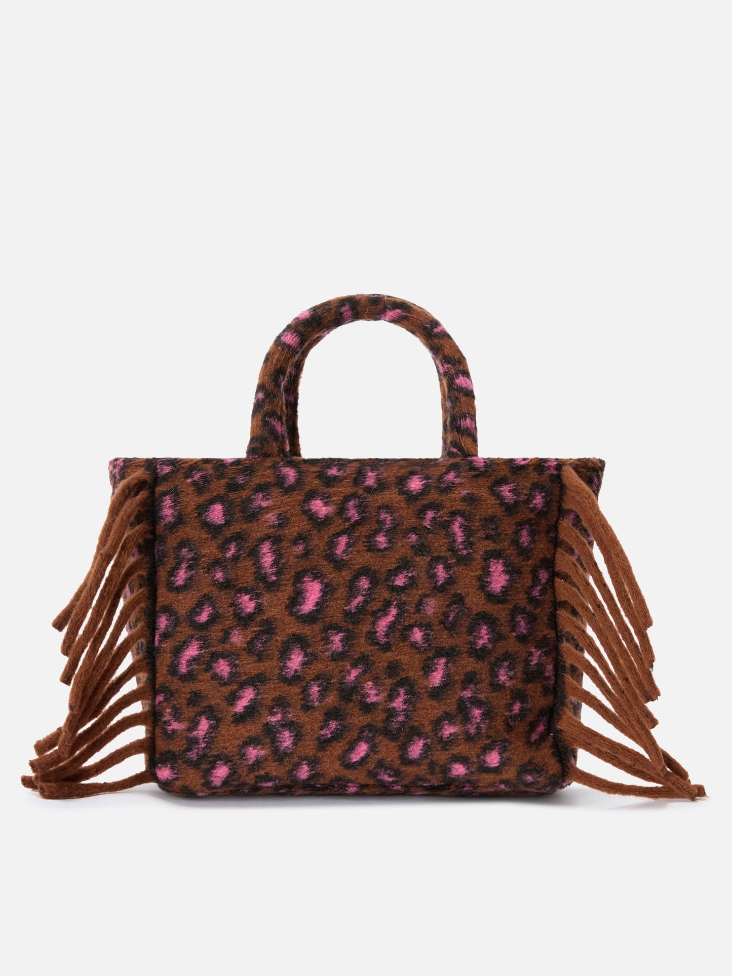 Borsa a mano Colette Blanket con stampa animalier
