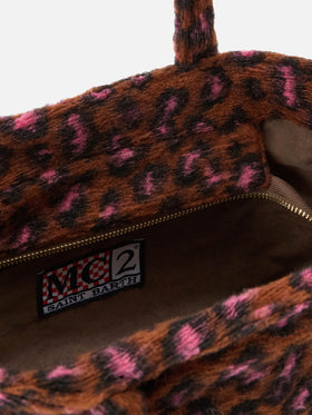 Borsa a mano Colette Blanket con stampa animalier