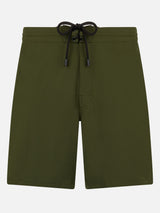 Man military green Comfort Surf swim shorts