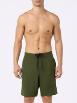 Man military green Comfort Surf swim shorts