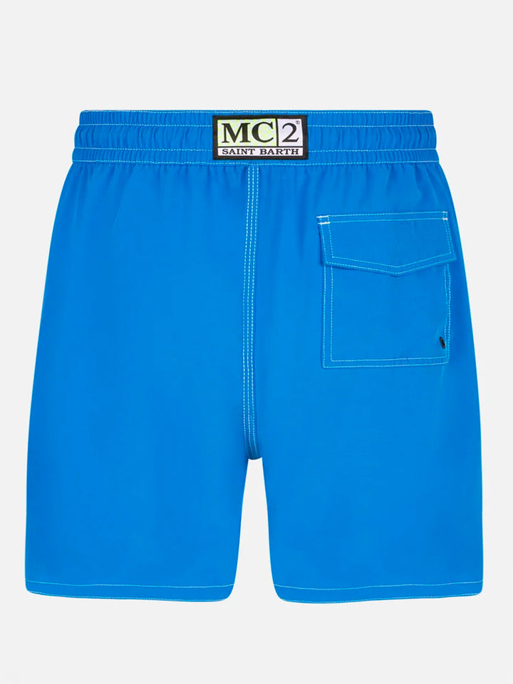 Costume da bagno da uomo surf comfort ed stretch bluette