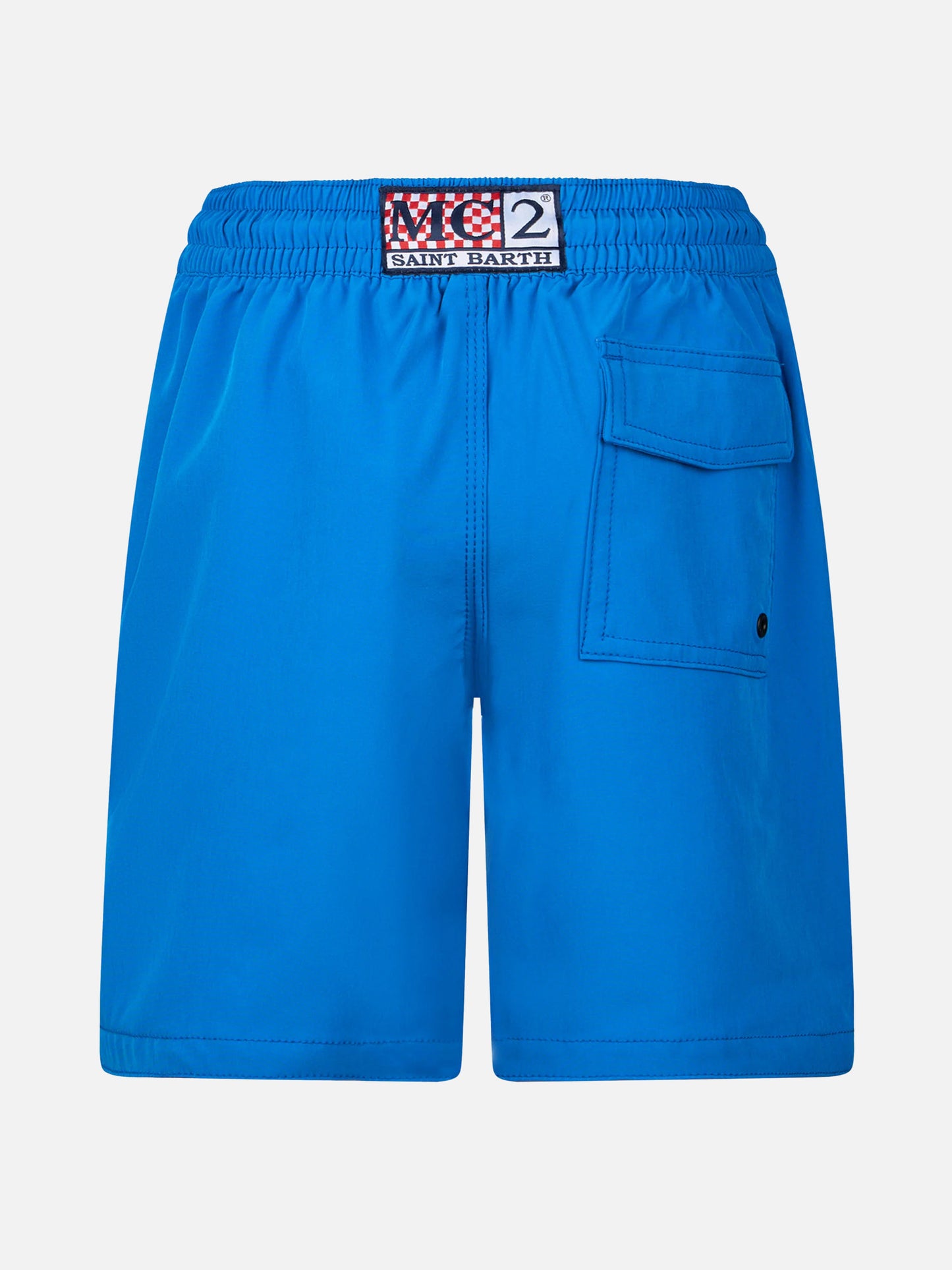 Boy Comfort Surf Jr swim shorts with Snoopy placed print