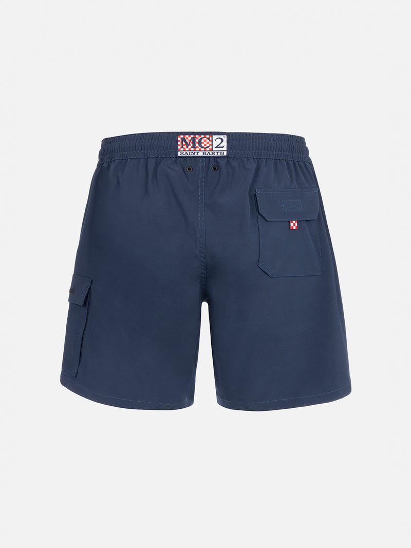 Man blue Comfort swim shorts