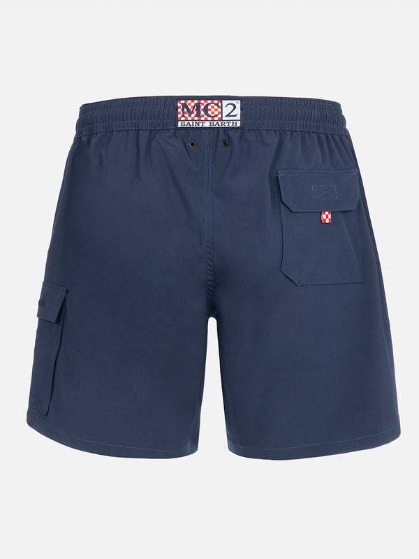 Man blue Comfort swim shorts