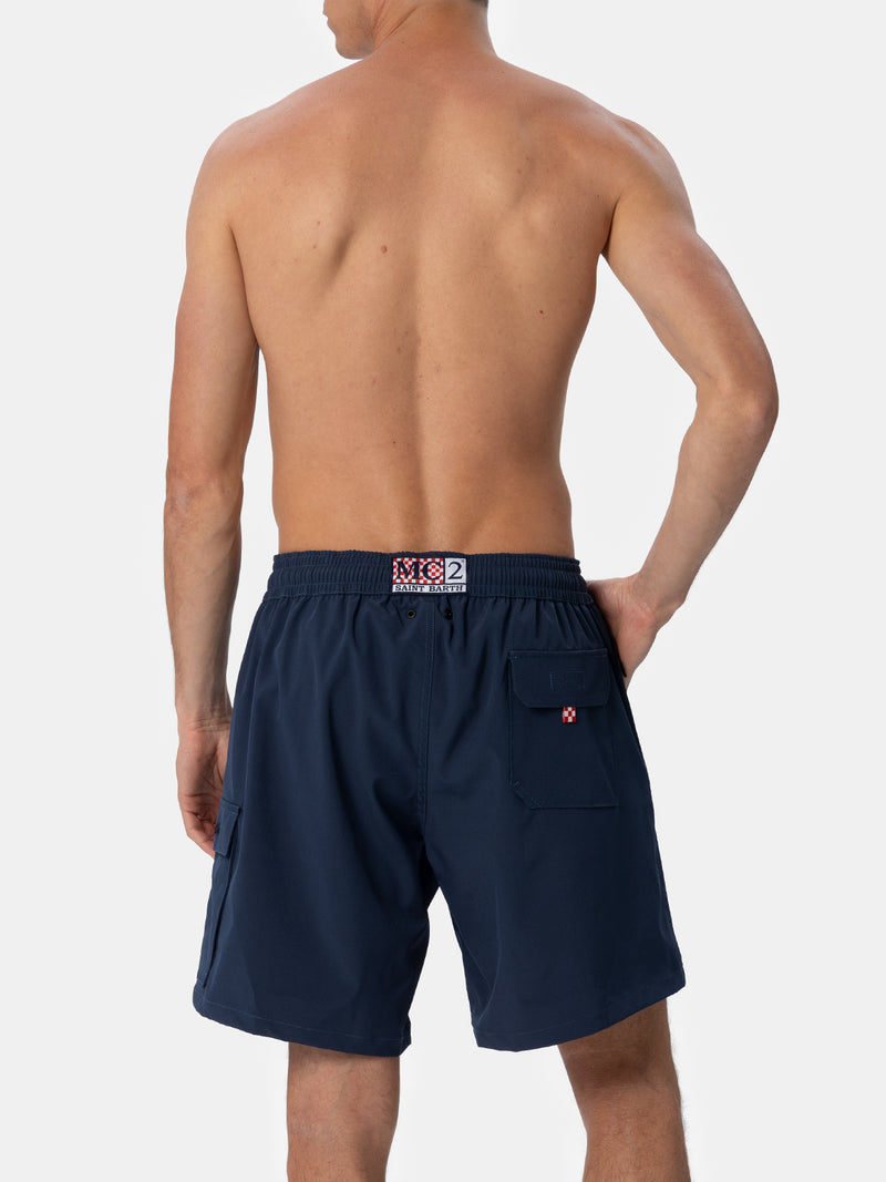 Man blue Comfort swim shorts