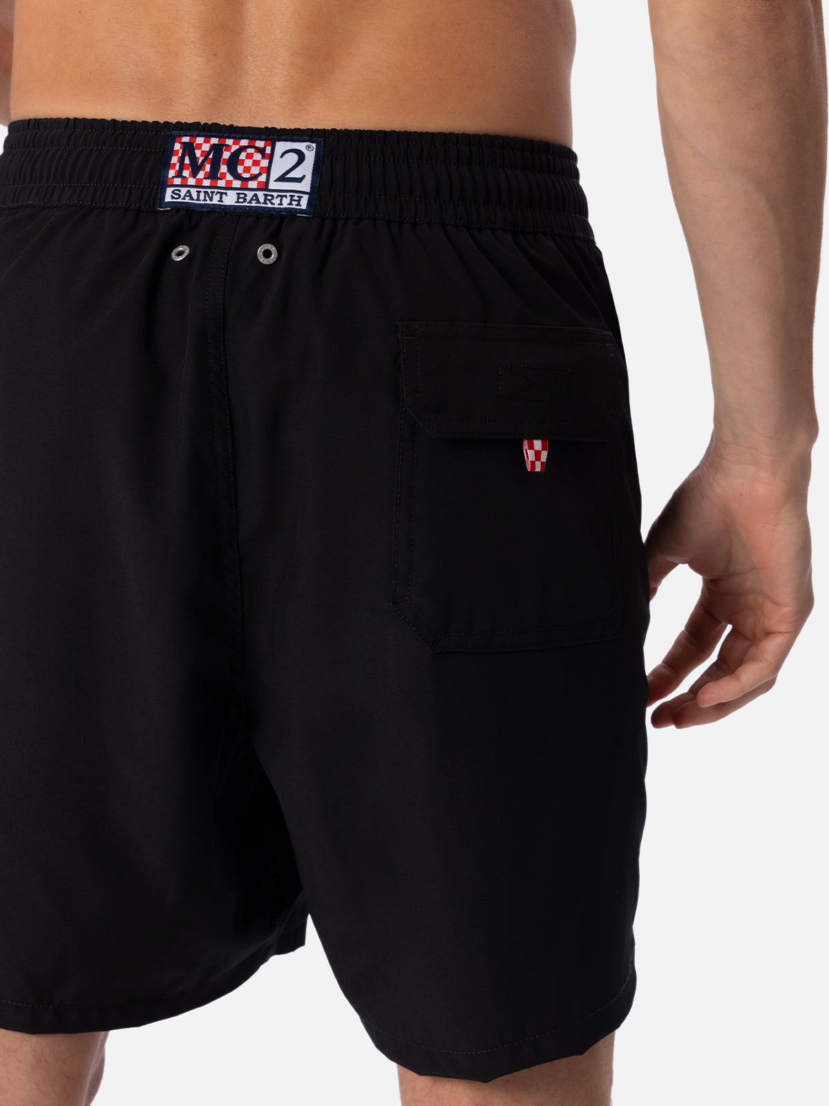 Black classic stretch Comfort swim shorts