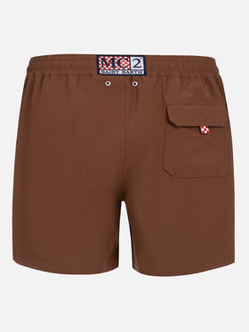 Costume classico elasticizzato Comfort marrone