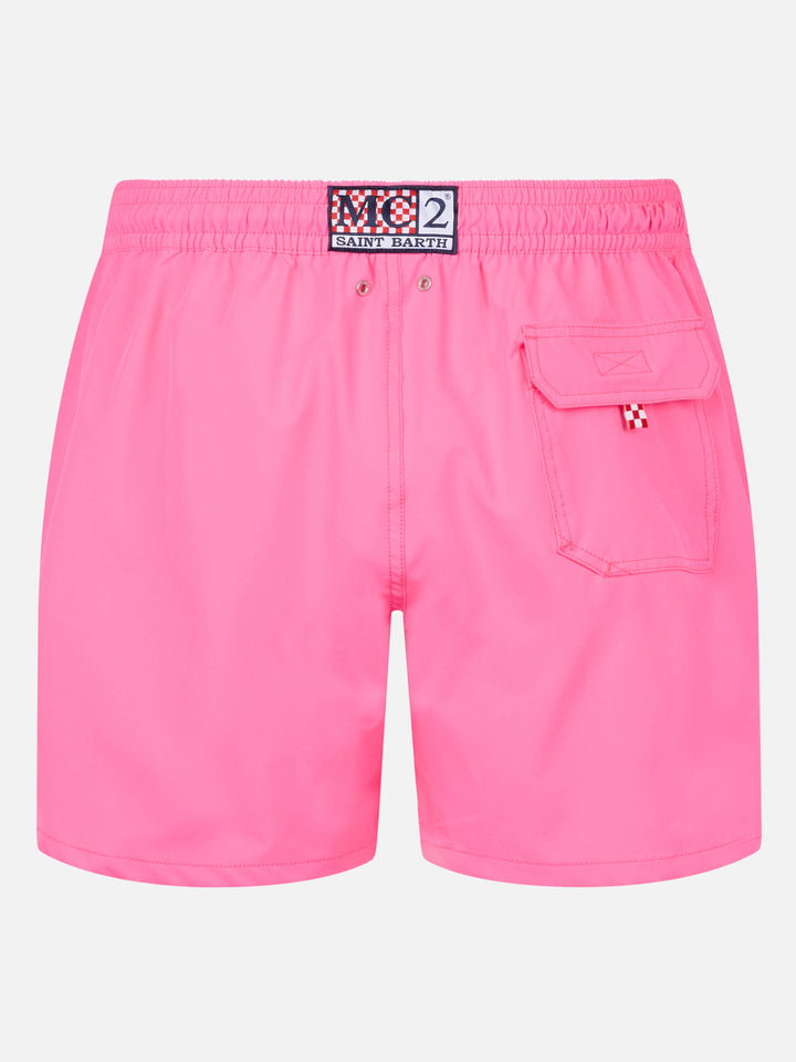 Herren-Badeshorts „Comfort“ mit „Mi girano le palline“-Stickerei | INSULTI LUMINOSI SONDEREDITION