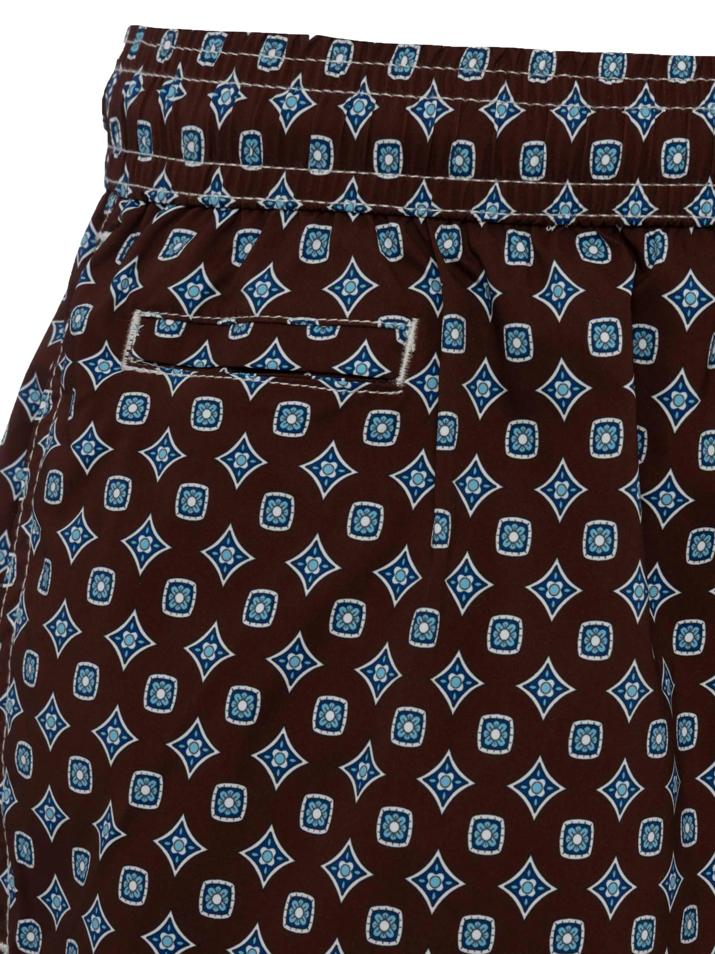 Badeshorts Comfort Light mit Krawatten-Print