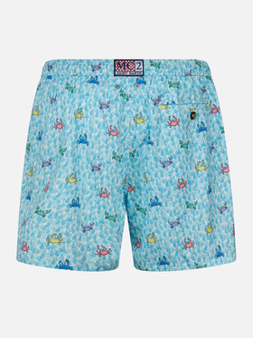 Man Comfort Light swim shorts with crabs print