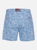 Man Comfort Light Badeshorts mit Blumendruck