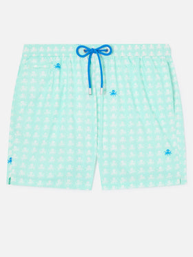 Badeshorts Comfort Light mit Oktopus-Print