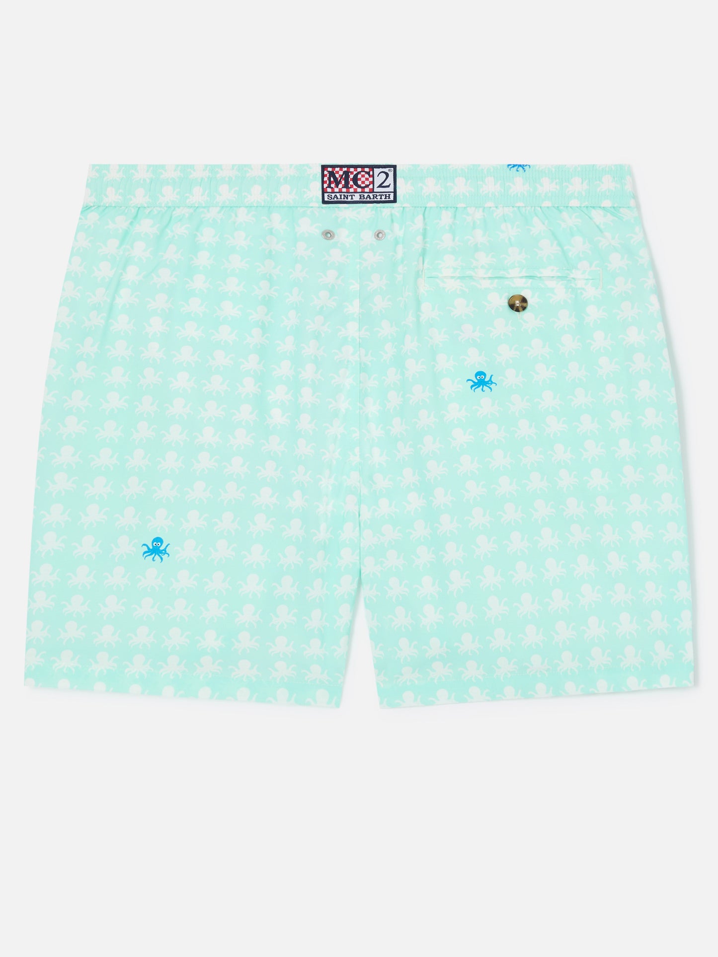 Badeshorts Comfort Light mit Oktopus-Print