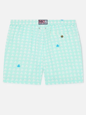 Badeshorts Comfort Light mit Oktopus-Print