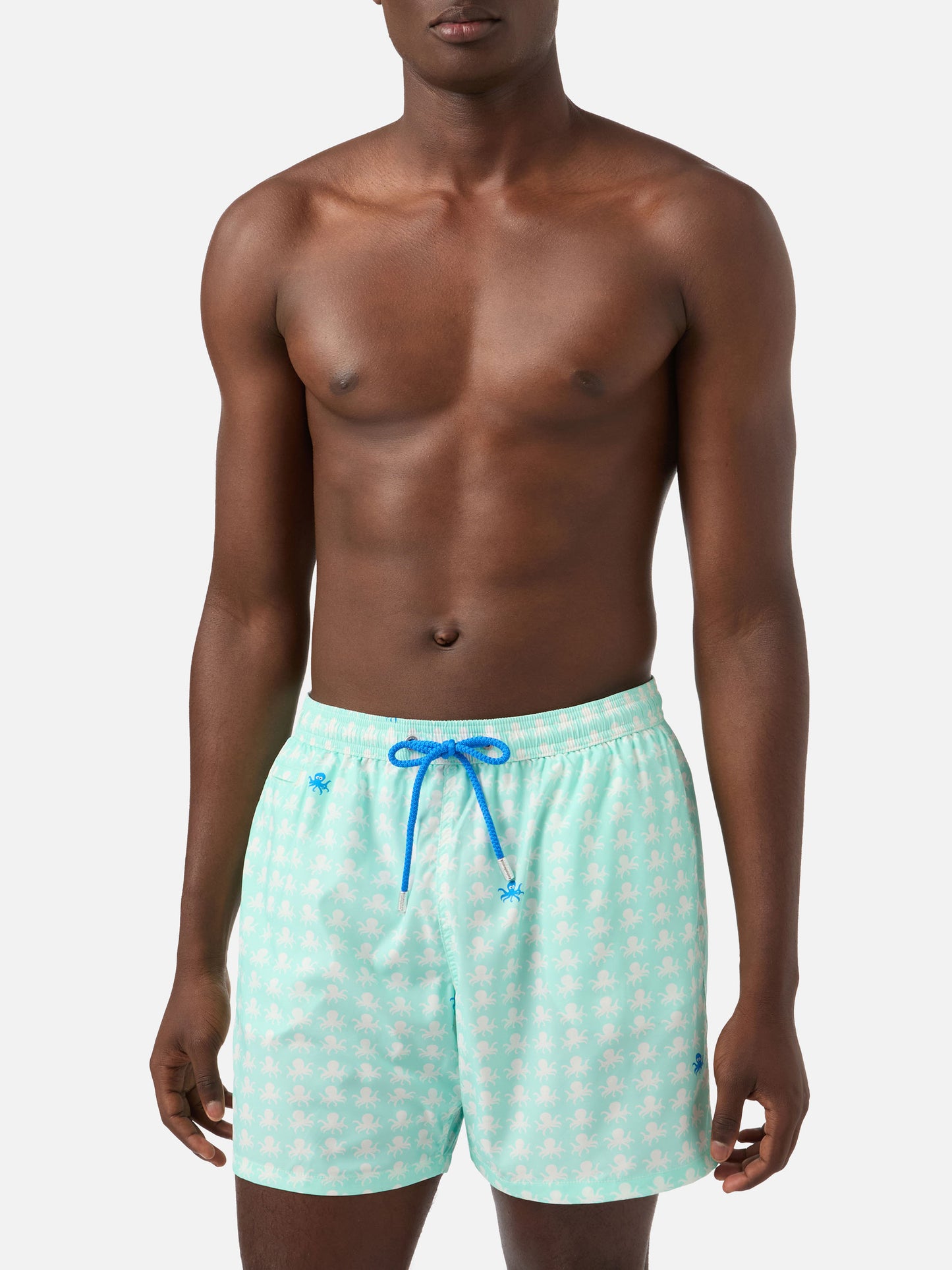 Badeshorts Comfort Light mit Oktopus-Print