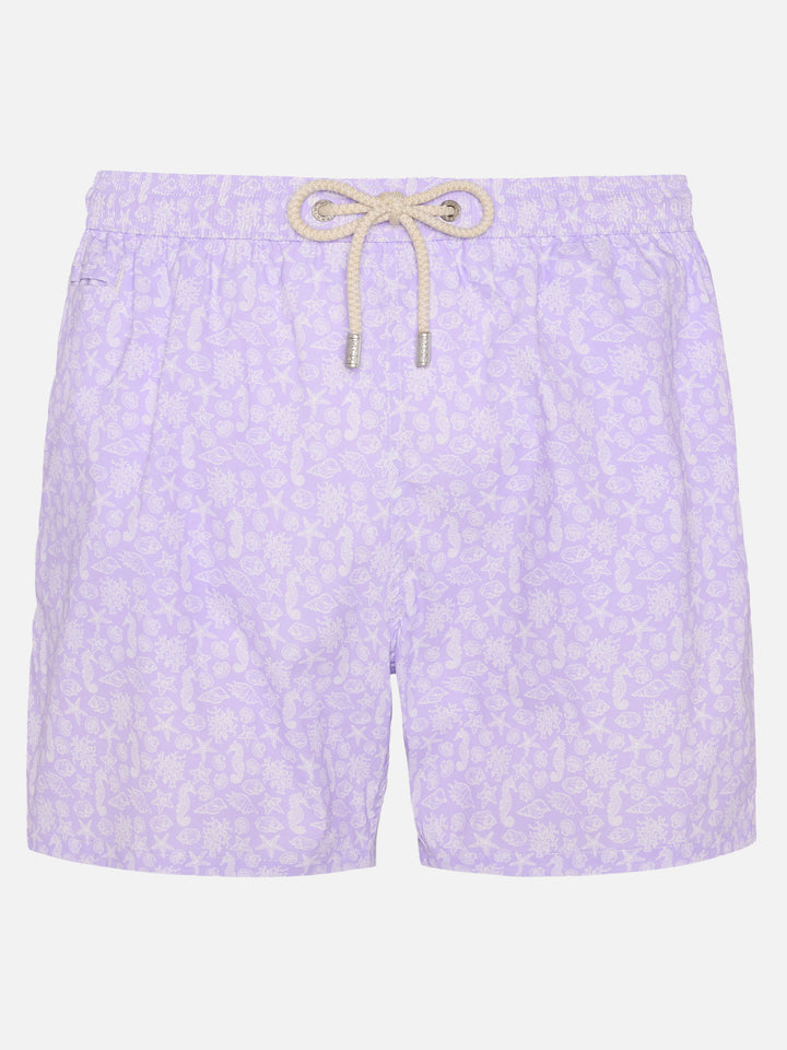 Costume mare Comfort Light con stampa animali marini