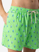 Comfort Light swim shorts with jelly fish print