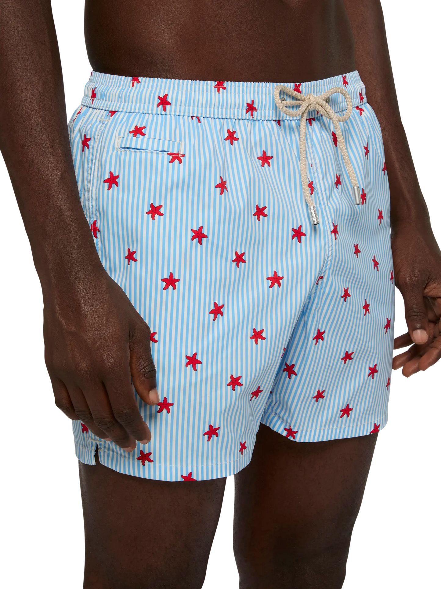 Comfort Light swim shorts with starfish print