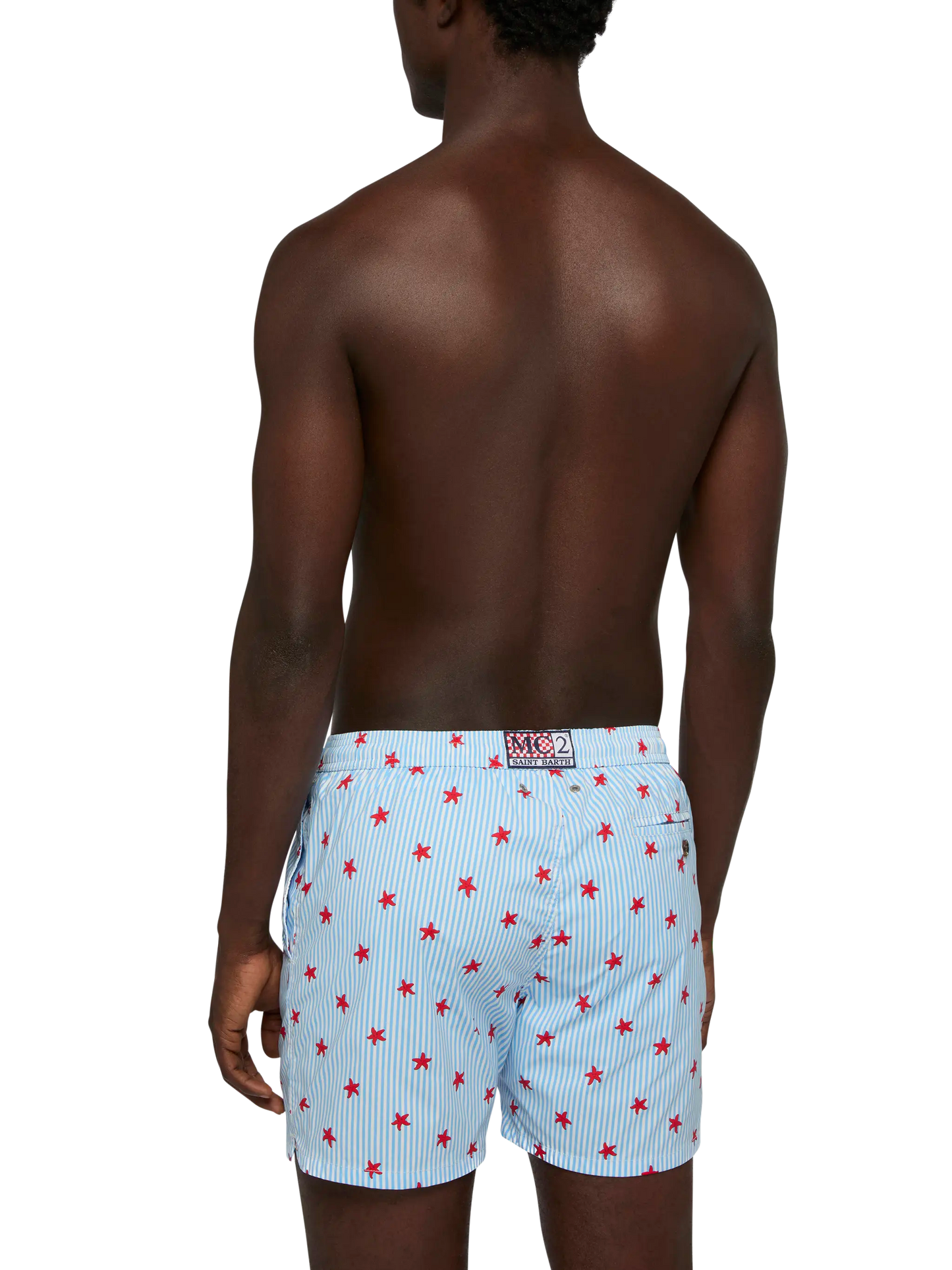 Comfort Light swim shorts with starfish print