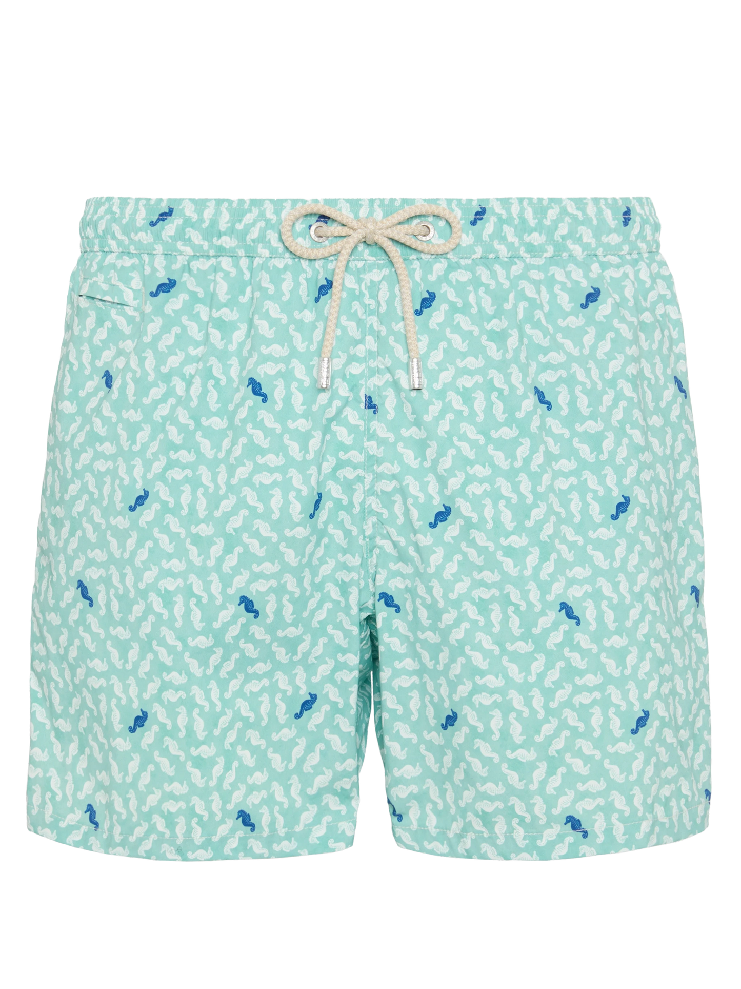 Comfort Light swim shorts with sea horse print