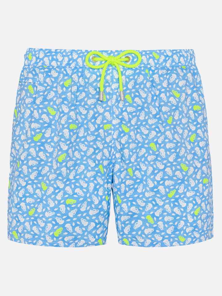 Costume mare Comfort Light con stampa meduse