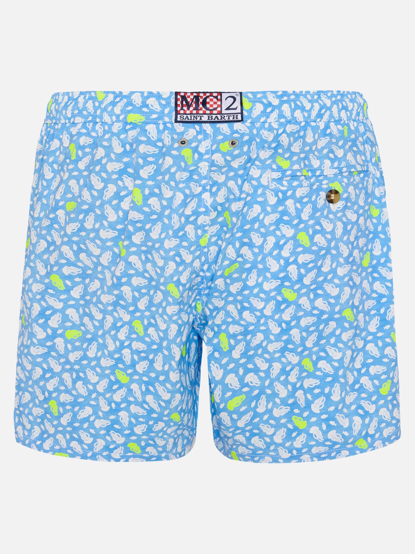 Badeshorts Comfort Light mit Quallen-Print