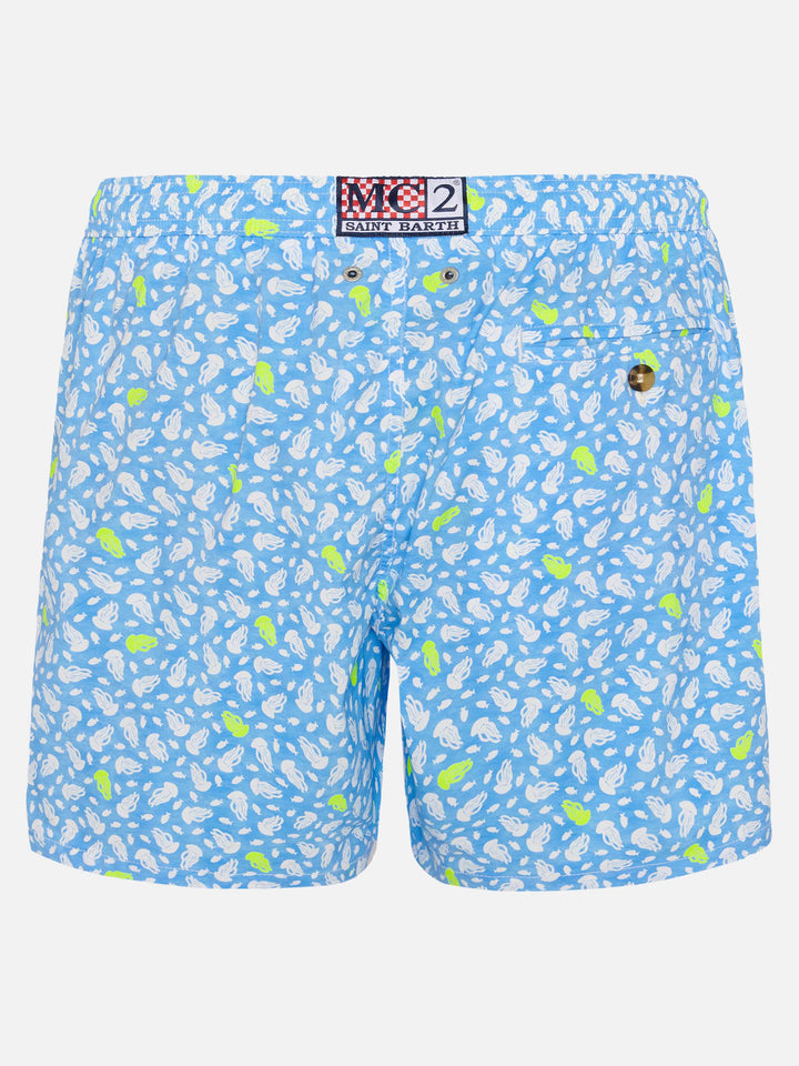 Costume mare Comfort Light con stampa meduse