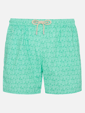 Costume mare Comfort Light con stampa palme