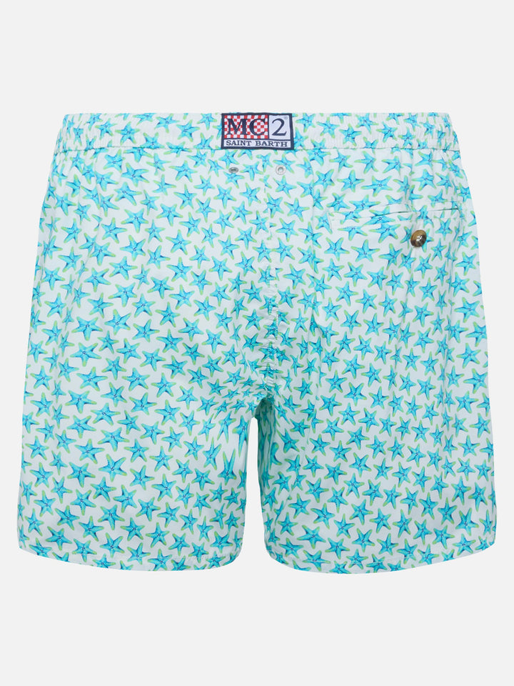 Costume mare Comfort Light con stampa stelle marine