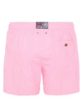 Comfort Light swim shorts with fish print - MC2 Saint Barth