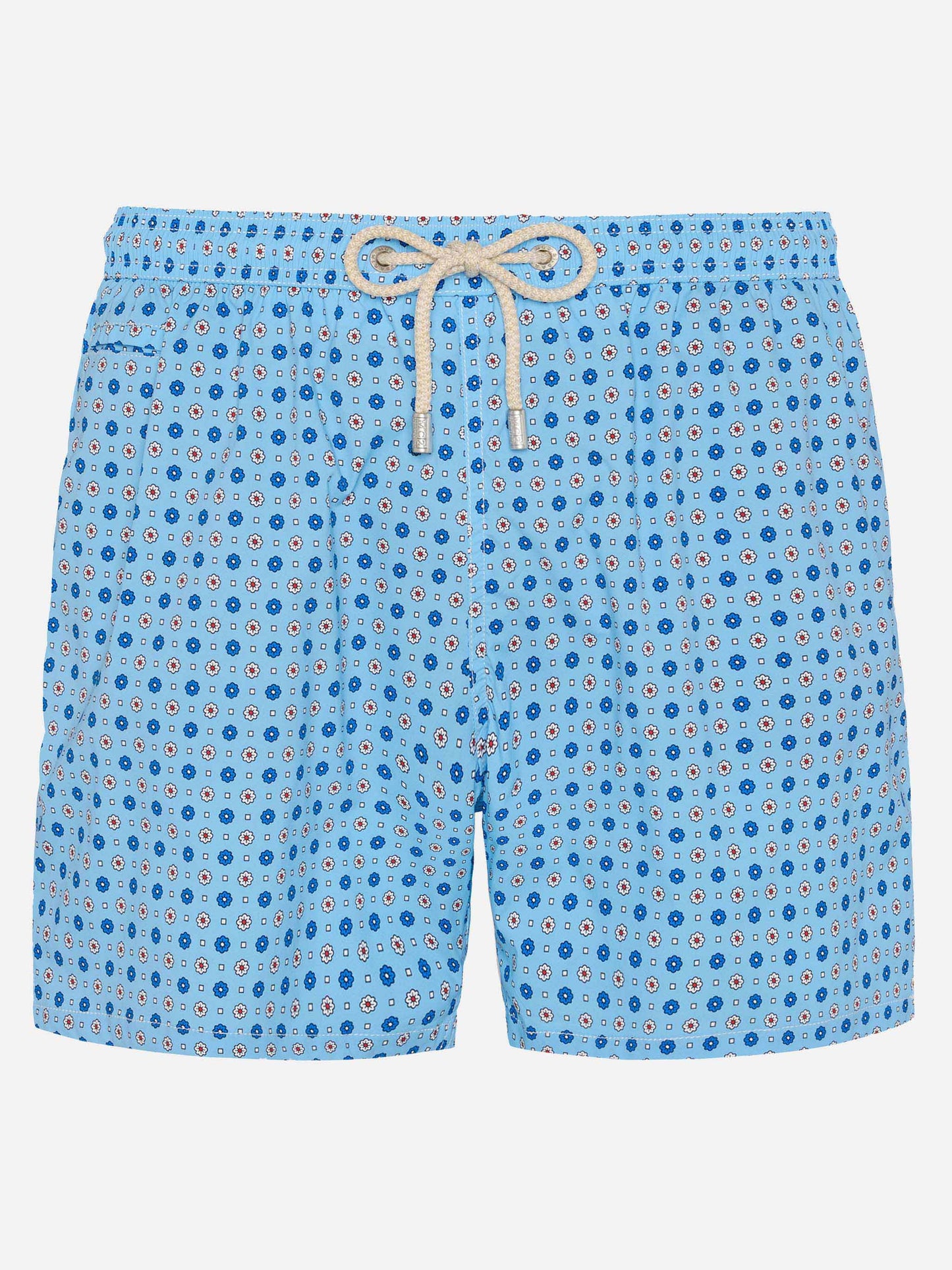 Costume mare Comfort Light con stampa micro cravatta