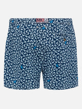 Comfort Light swim shorts with crabs print