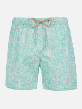 Man Comfort Light swim shorts with flower print