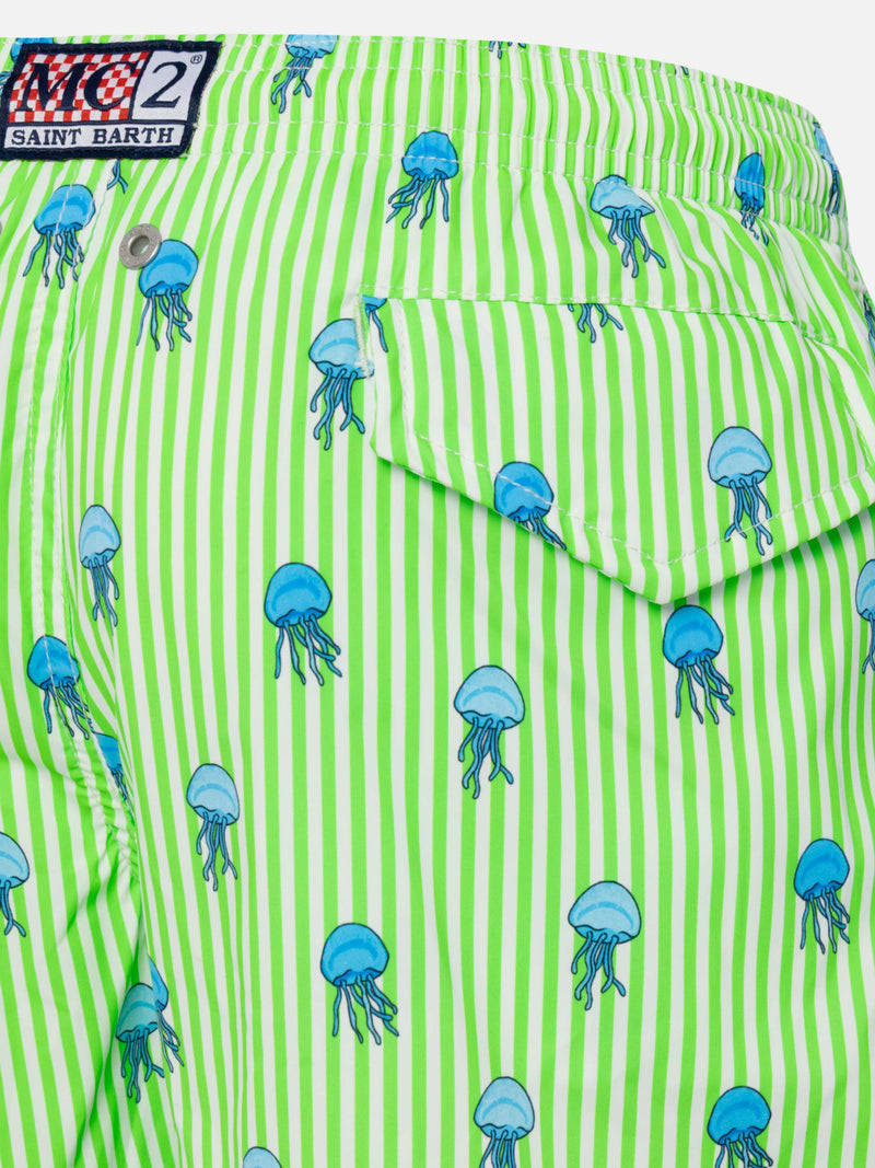 Comfort Light Jr swim shorts with jelly fish print