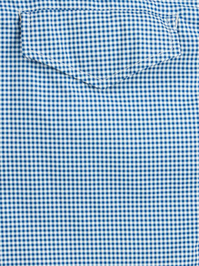 Comfort Light classic stretch swim shorts with gingham print - MC2 Saint Barth
