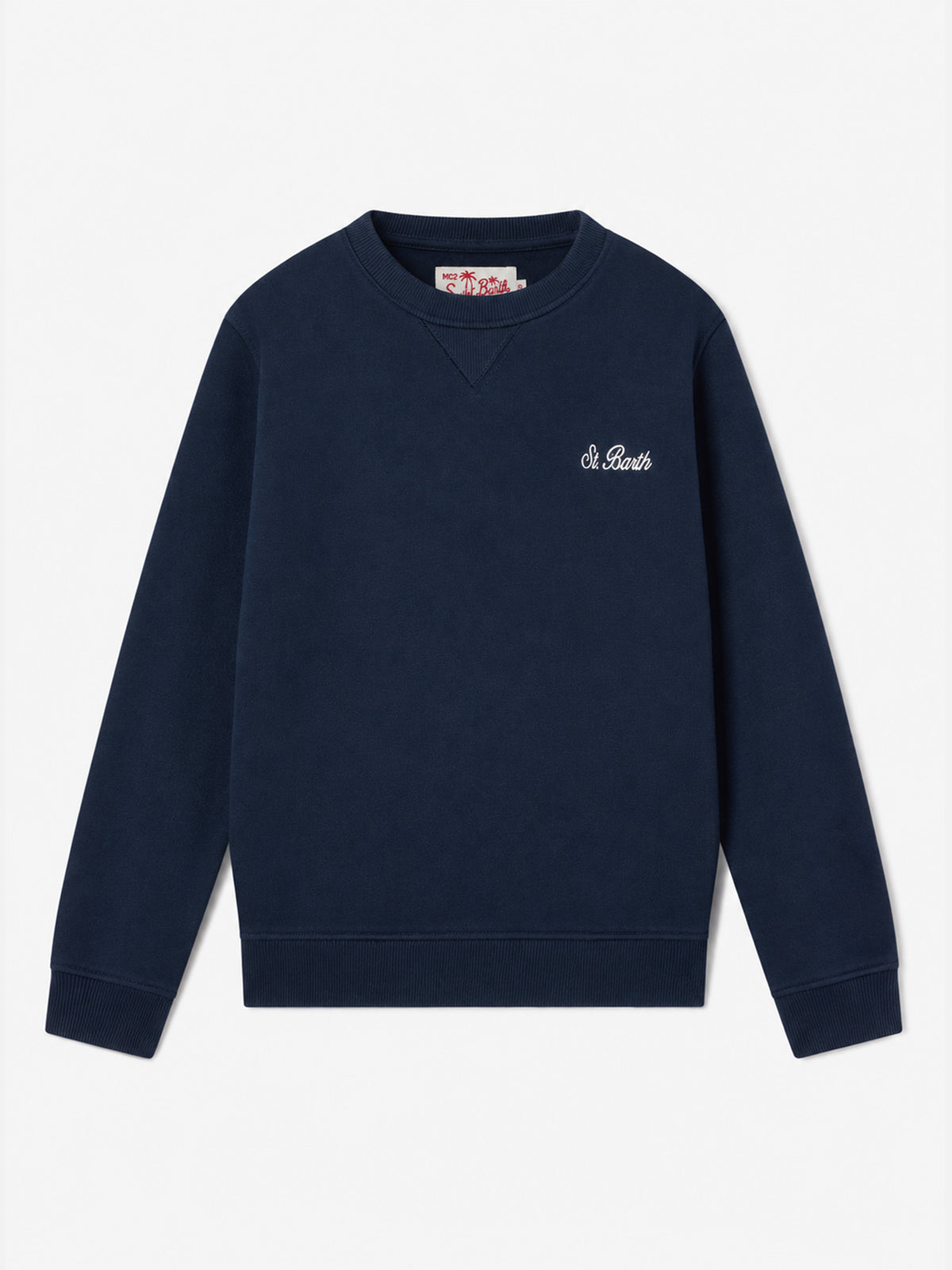 Felpa Cooper Jr blu navy con stampa St. Barth Golf Club
