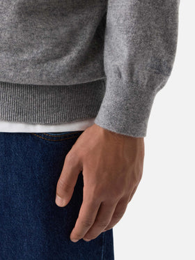 Grey Covent cashmere polo