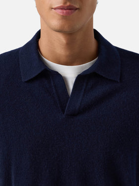 Polo Covent en cashmere blue azul marino 