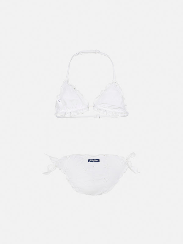 Cris Sangallo cotton lace triangle bikini