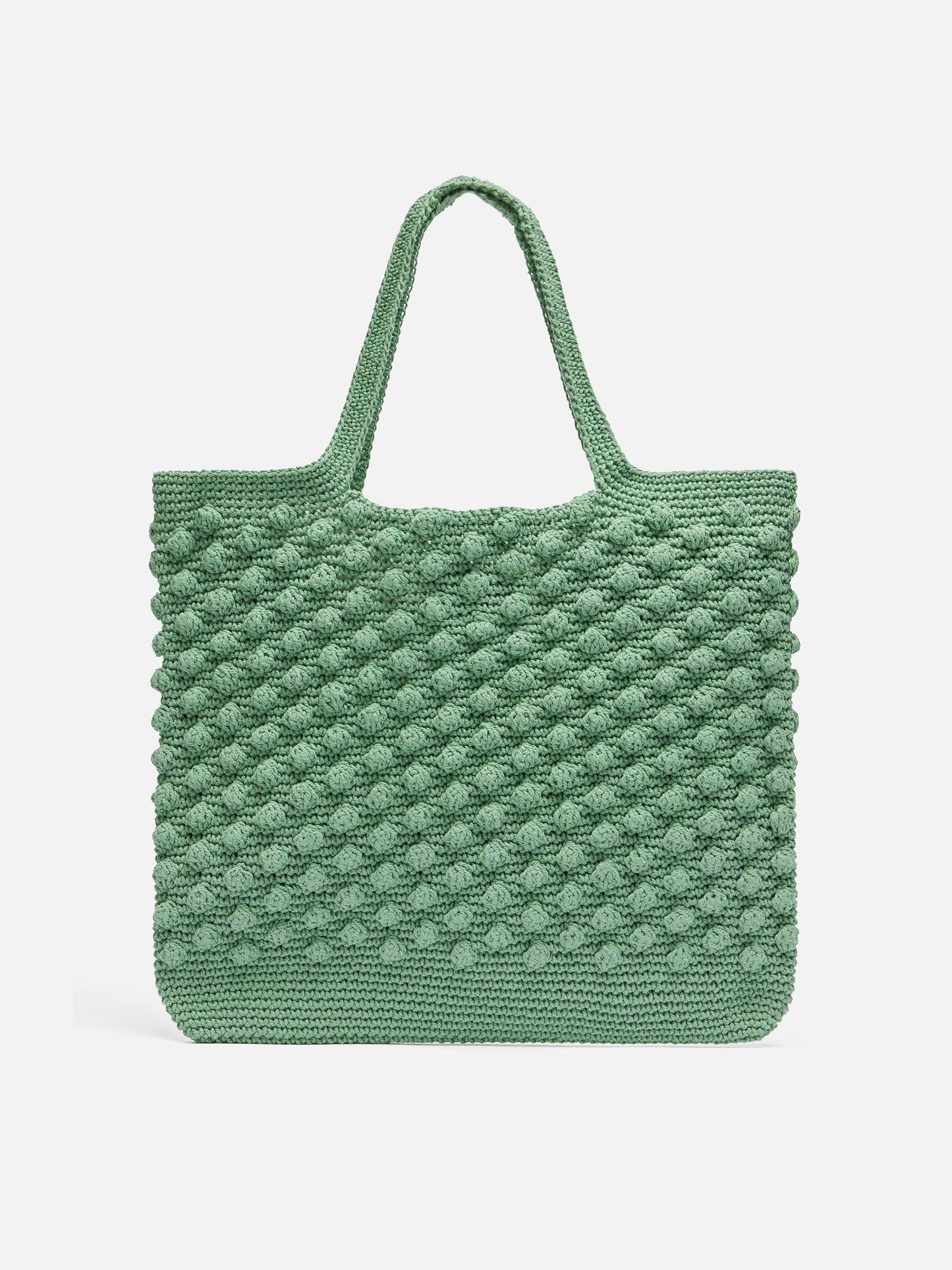 Sage green Crochet Bag