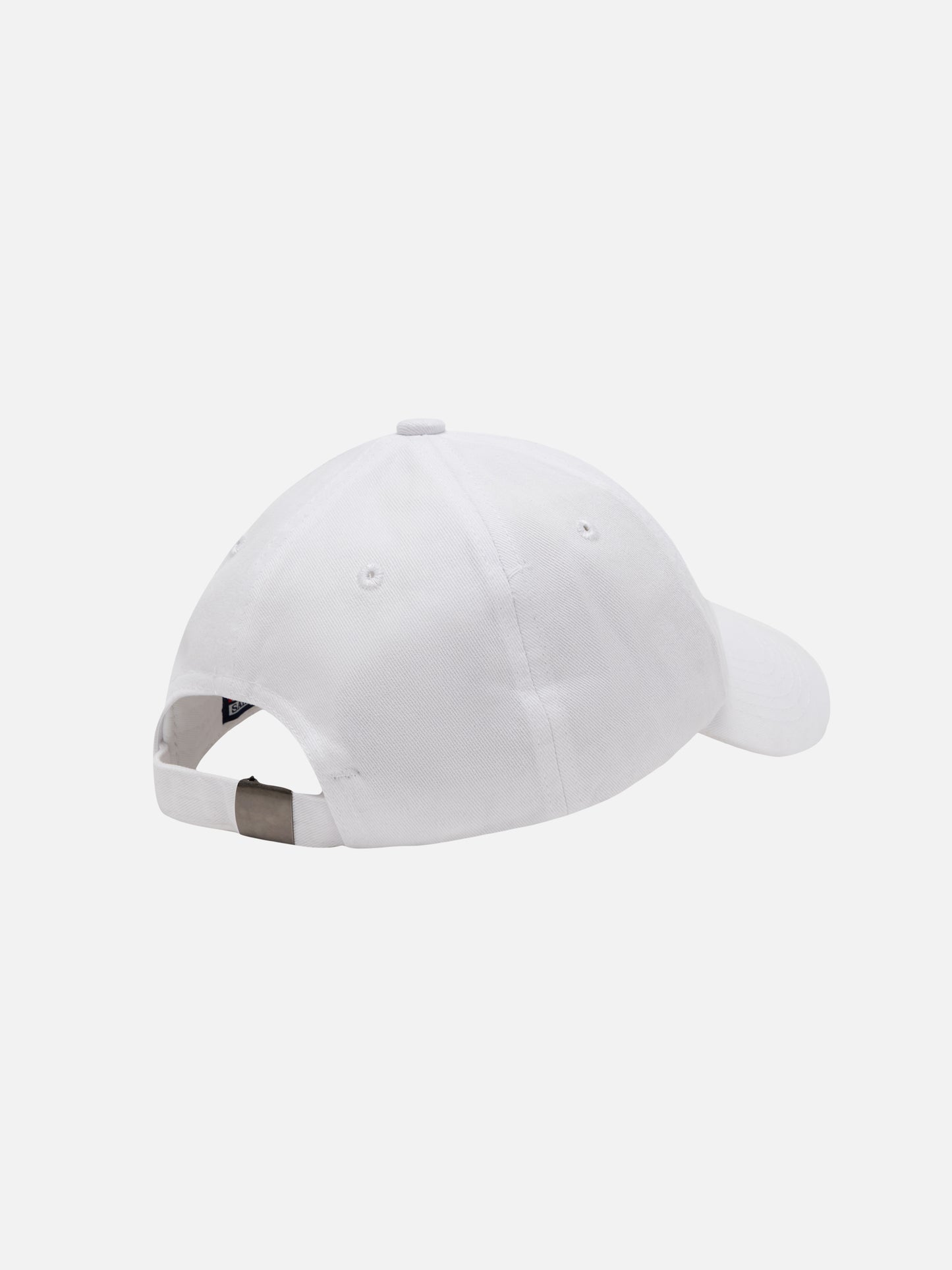 Cappellino Davis in denim bianco con ricamo Saint Barth