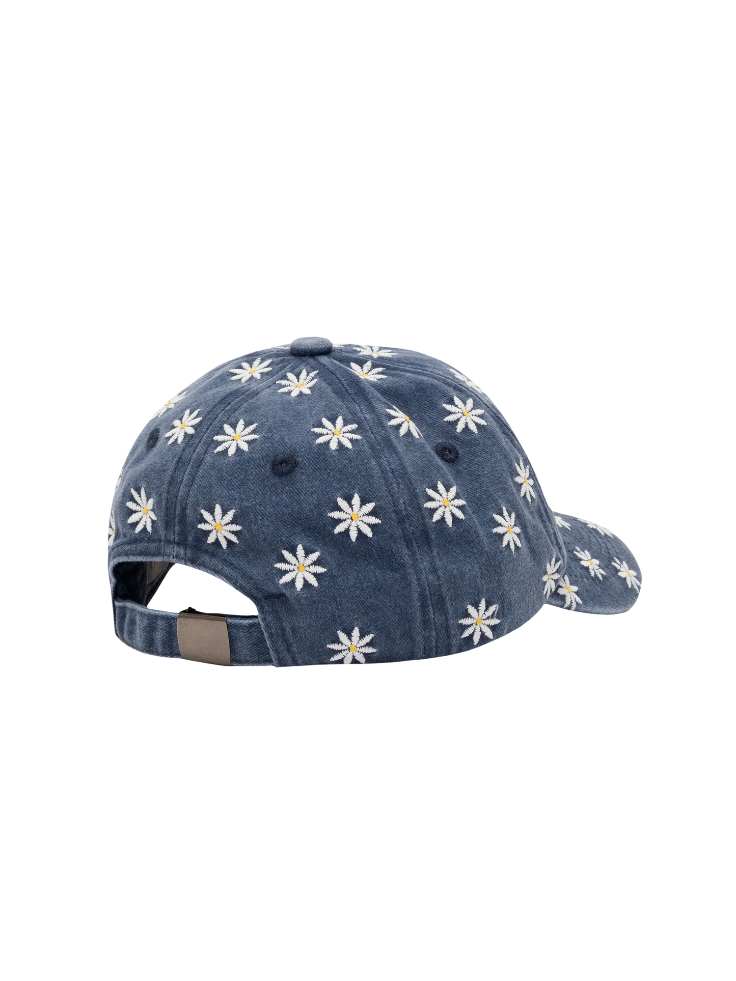 Blue denim ball cap Baseball Jr with daisy embroidery