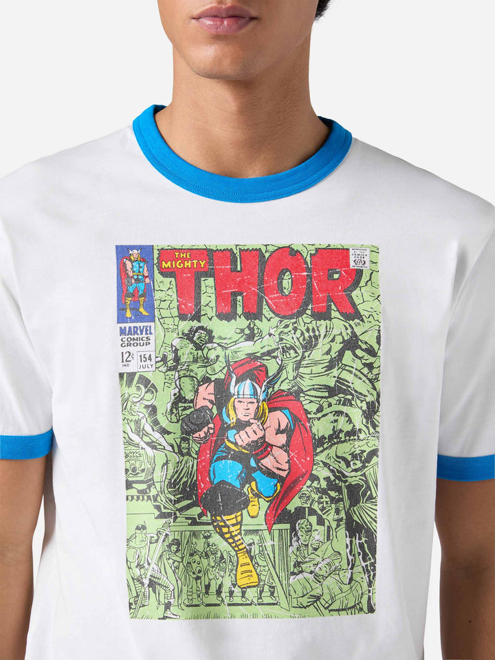 T-shirt da uomo in cotone con stampa Thor| MARVEL SPECIAL EDITION