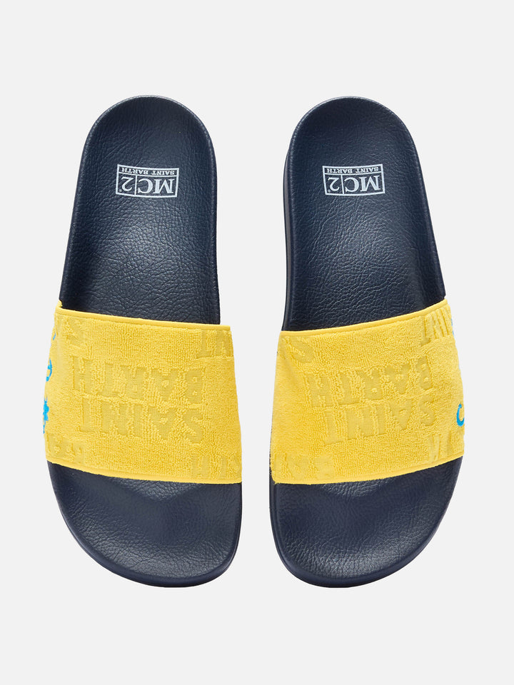 Men’s slipper with Saint Barth logo