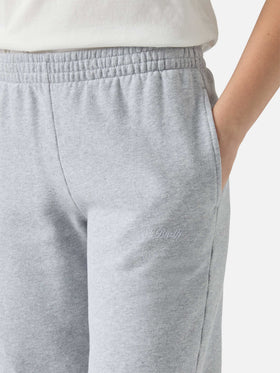 Deena Jogginghose mit geradem Saum in grauem Melange