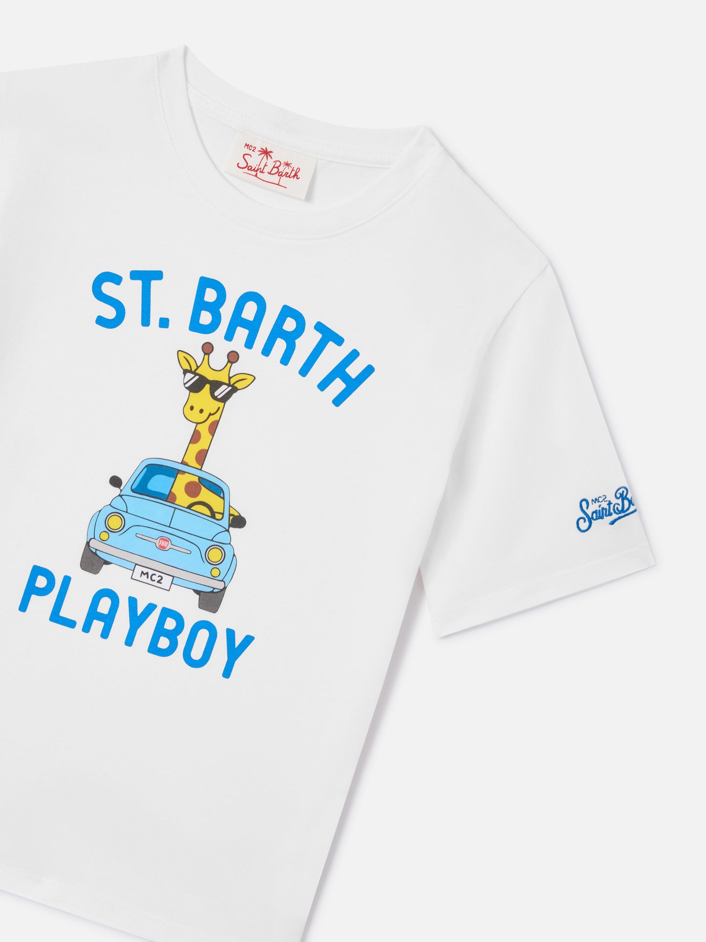 Camiseta Denver Jr con maxi estampado St. Barth Playboy 