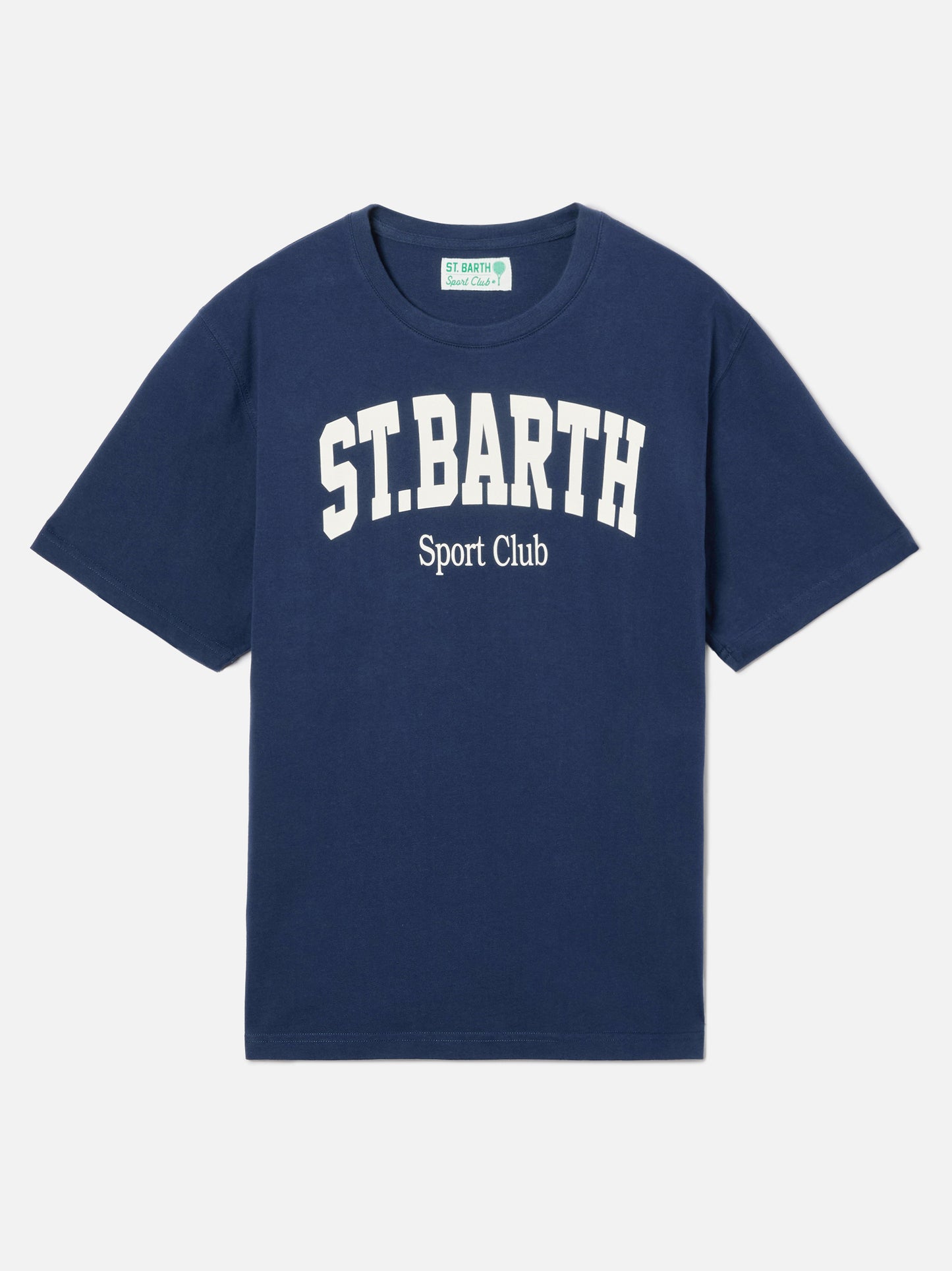 Blue Denver t-shirt with Sport Club print