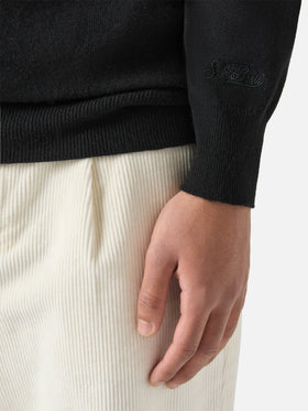 Dolcevita Rollkragenpullover mit Diabolik-Jacquardmuster | DIABOLIK SPECIAL EDITION